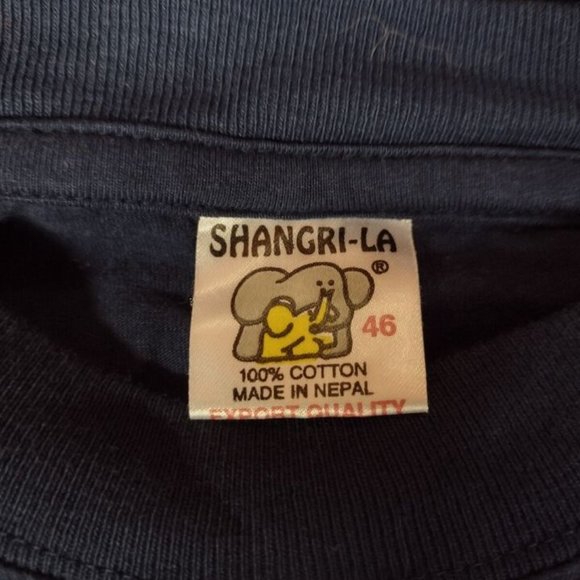 Men's Shangri-La Sz.46 Made in Nepal Embroidered T Shirt - Picture 5 of 5